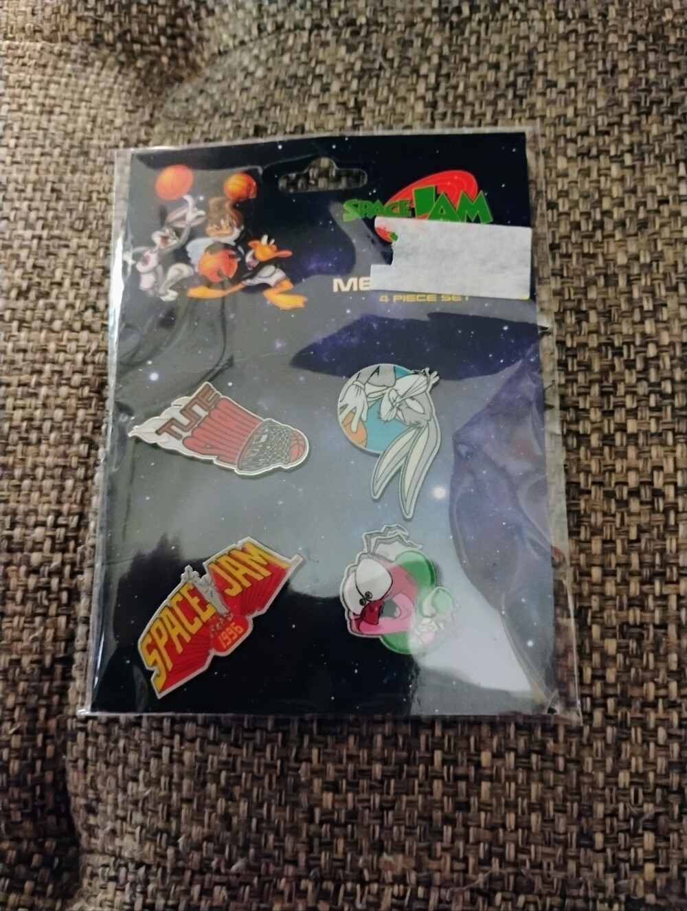Space Jam Enamel Pin Set - 4 Piece